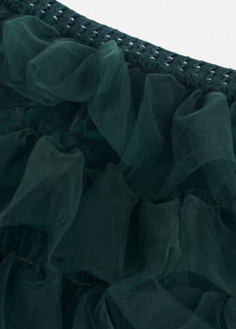 Темно-зеленая кэжуал однотонная юбка Mayoral