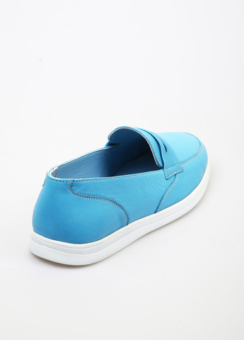 No Brand Туфлі лофери блакитний з натуральна шкіра, — демісезон (338624978)