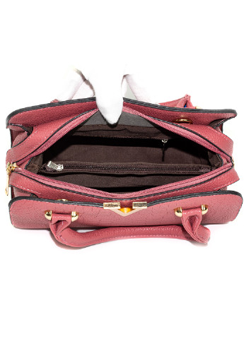 Женская каркасная сумка тоут, вишневая Corze ab14041 (253696705)