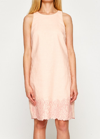 Светло-розовое кэжуал платье KOTON однотонное
