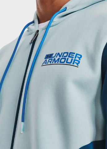 Толстовка Under Armour логотип блакитна спортивна поліестер
