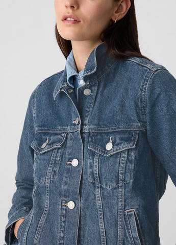 Синяя демисезонная куртка Gap