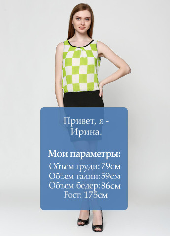 Зеленое кэжуал платье Victoria Cortes