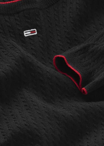 Чорна кежуал сукня а-силует Tommy Jeans однотонна