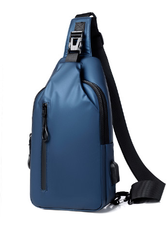 Спортивная сумка слинг, синяя Corze 0126blu (254584190)
