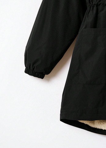 Чорна демісезонна куртка SHEIN