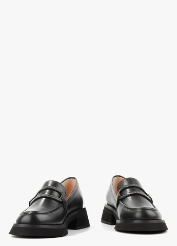 Le'BERDES Туфлі лофери чорний з натуральна шкіра, україна — демісезон (370451988)