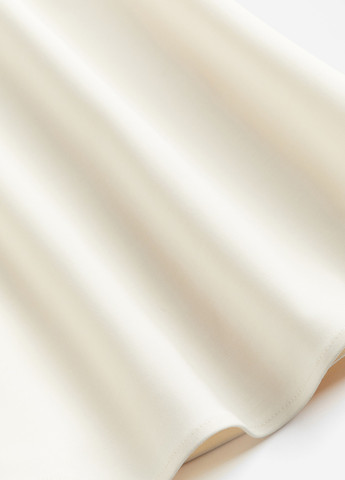 Кремова кежуал сукня кльош H&M однотонна