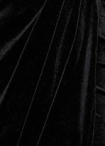 Черная кэжуал однотонная юбка KOTON на запах