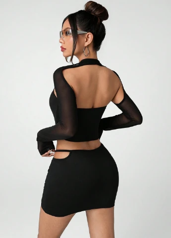 Костюм (топ, спідниця) SHEIN (337834125)