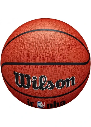Мяч баскетбольный Jr NBA Authentic Indoor/Outdoor BSKT р. 7 Amber (WTB9700XB07) Wilson (253678204)