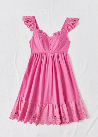 Рожева кежуал сукня SHEIN однотонна