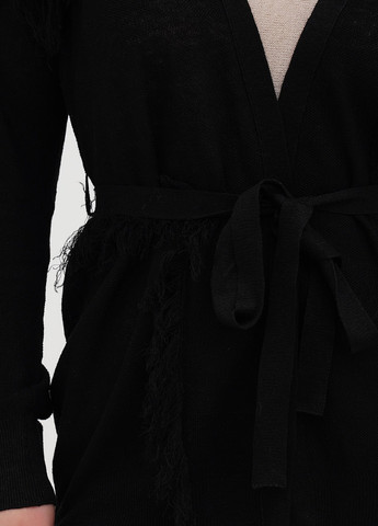 Черный демисезонный кардиган Stefanel