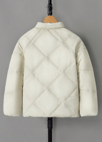 Молочна демісезонна комплект (куртка, сумка) SHEIN