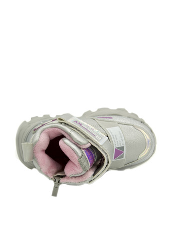 Серебряные кэжуал осенние ботинки Bessky