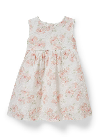 Білий літній комплект (сукня, панама) C&A