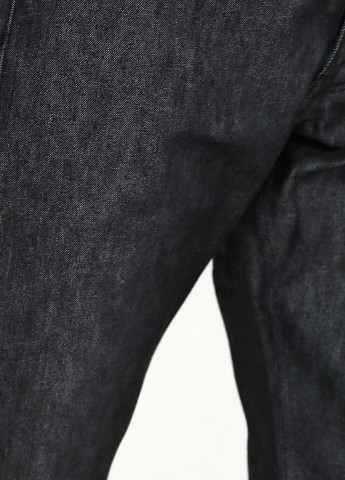 Черные демисезонные прямые джинсы Levi's