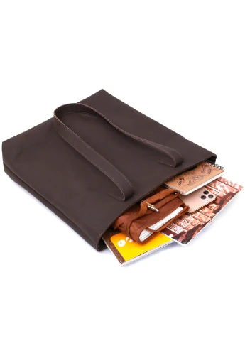 Женская кожаная сумка 36х33х8,5 см Shvigel (253491144)