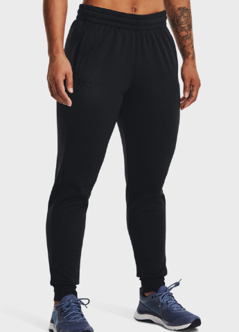 Черные спортивные демисезонные джоггеры, укороченные брюки Under Armour