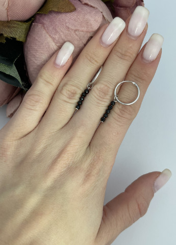 Сережки Silver Flame (251150807)