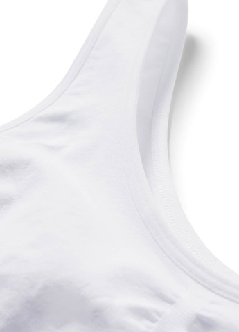 Білий топ бюстгальтер C&A без кісточок нейлон