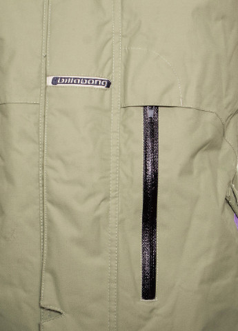 Оливковая (хаки) зимняя куртка лыжная Billabong