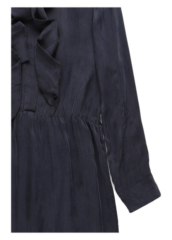 Темно-синее кэжуал платье Seidensticker однотонное