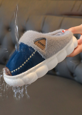 Темно-синие тапочки SHEIN