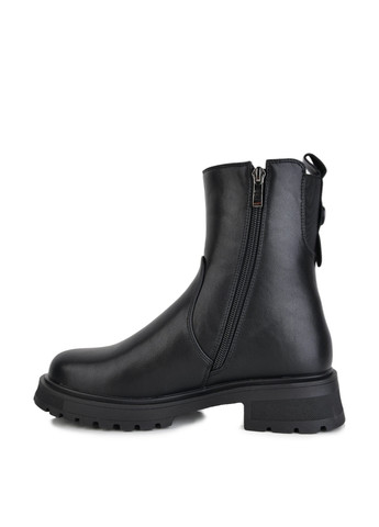 Зимние ботинки Loretta без декора из искусственной кожи