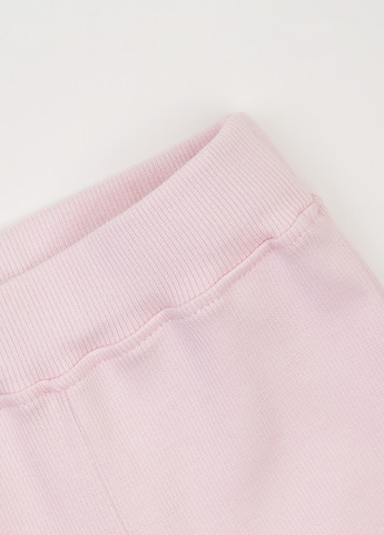 Пудровий демісезонний костюм (лонгслів, легінси) брючний Flamingo