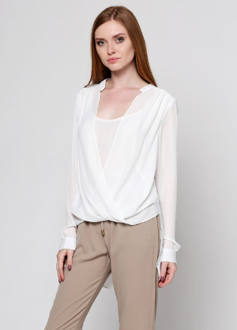 Белая демисезонная блуза New Look