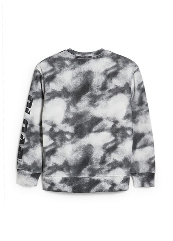 C&A світшот абстрактний комбінований кежуал бавовна, футер