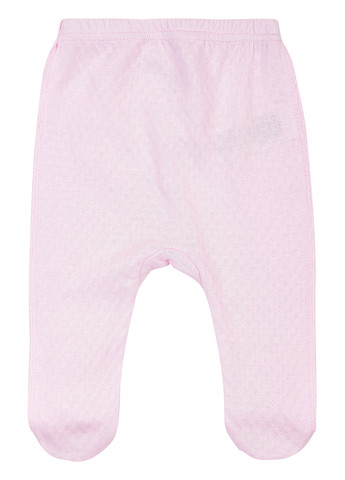 Рожевий демісезонний комплект (шапка, боді, повзунки) KRAKO