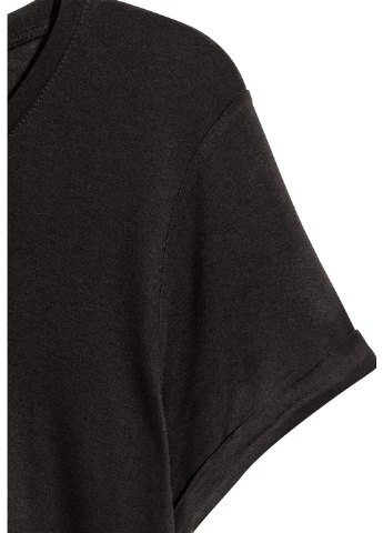 Чорна футболка H&M