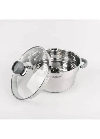 Кастрюля с крышкой MR-3507-18 2,4 л 18 см Maestro (253628474)