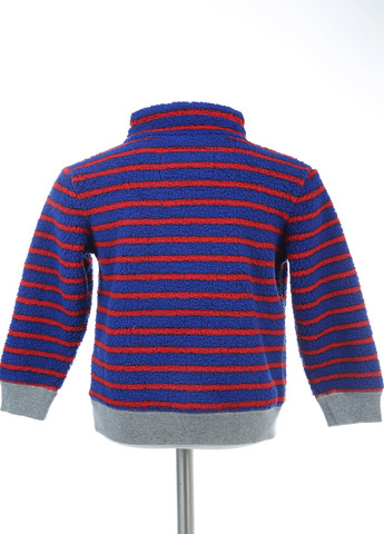 Синій світшот Boden смужка без декору (289617546)