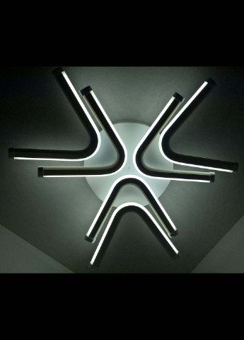 Світлодіодна потолочаня LED люстра 2068/6 Білий 7х61х61 см. Handmade (234538157)