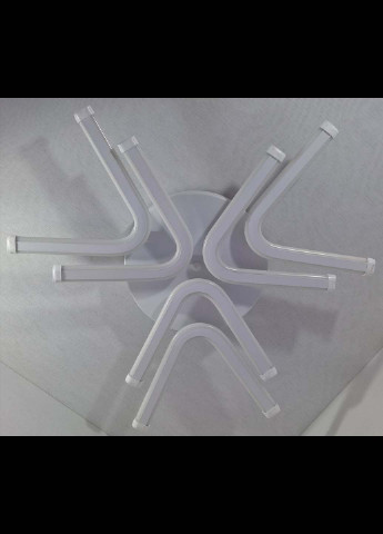 Світлодіодна потолочаня LED люстра 2068/6 Білий 7х61х61 см. Handmade (234538157)
