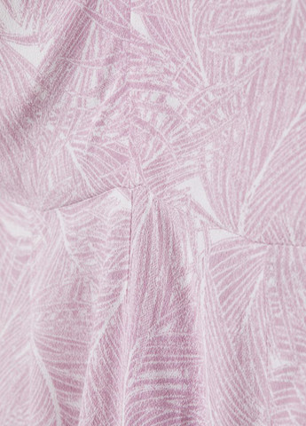 Комбінезон H&M комбінезон-брюки малюнок фіолетовий кежуал віскоза, креп