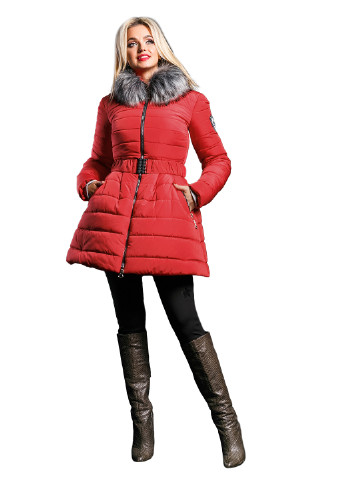 Красная зимняя куртка ST-Seventeen