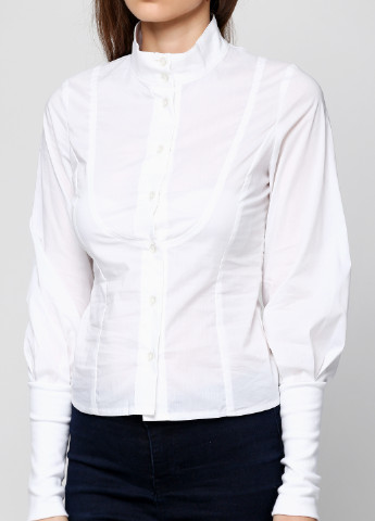 Белая демисезонная блуза Folgore Milano