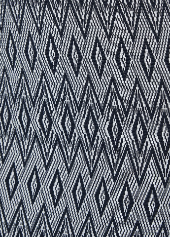 Темно-синяя кэжуал с геометрическим узором юбка KOTON