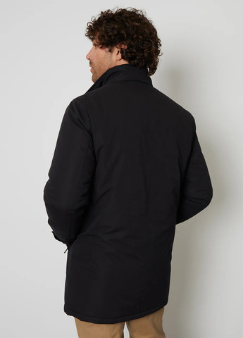 Чорна демісезонна куртка Threadbare