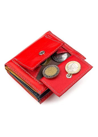 Жіночий шкіряний гаманець 8,5х9,5х2,5 см st leather (252133264)