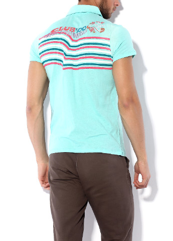 Цветная футболка-поло для мужчин Custo Barcelona в полоску