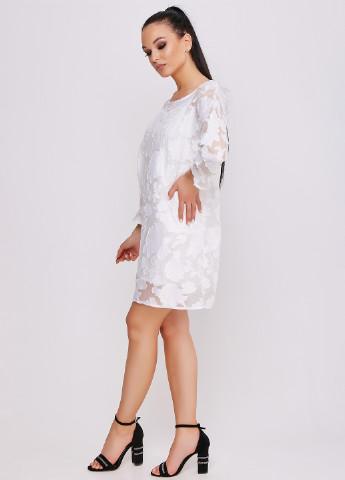 Білий кежуал сукня ST-Seventeen фактурна