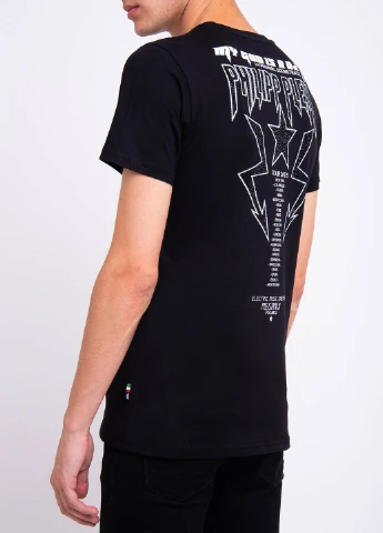 Чорна футболка Philipp Plein