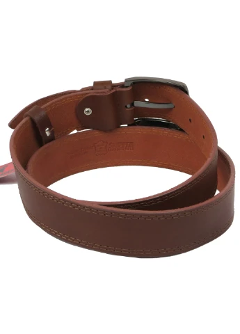 Мужской кожаный ремень 116-136х3,8 см Skipper (233420560)