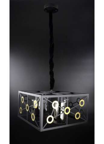 Люстра підвісна стельова в стилі LOFT (лофт) 12600/4-gr Чорний 30х40х40 см. Sunnysky (253628829)