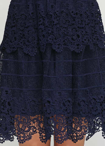 Темно-синее кэжуал платье Francesca's фактурное